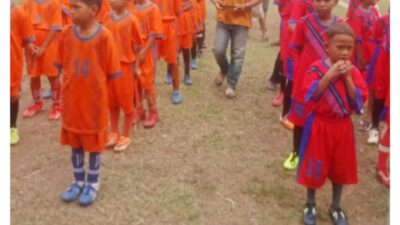 PJ Kades Bangai Gelar Turnamen Sepak Bola U-13 untuk Mencari Bibit Unggul
