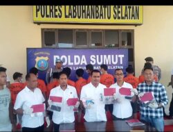 SATRES NARKOBA POLRES LABUSEL UNGKAP 12 KASUS NARKOBA SELAMA OKTOBER 2024