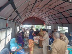 Pemkab Labuhanbatu Selatan Salurkan Bantuan untuk Korban Kebakaran di Labuhan Baru