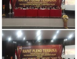 KPU Labusel Tetapkan Fery Sahputra Simatupang-Syahdian Purba Siboro sebagai Bupati dan Wakil Bupati Terpilih