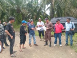 PN Labuhanbatu Gelar Konstatering Eksekusi Lahan di Desa Asam Jawa