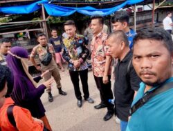 Usai Gelar RDP, DPRD Labusel Turun ke Pasar Inpres Kotapinang Tanggapi Keluhan Pedagang