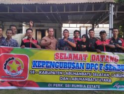 Solidaritas Buruh Kian Erat, Pengurus F-SERBUNDO se-Labuhanbatu Raya Gelar Arisan dan Diskusi di Perkebunan Sei Rumbia