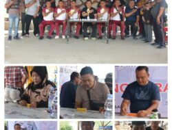 Meriahkan Hari Bhayangkara ke-79, Polres Labusel Gelar Turnamen Dam Batu Gembira Bersama Jurnalis dan Forkopimda