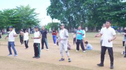 Bupati Fery Sahputra & Ketua Posyandu Labusel Hidupkan Semangat Sehat Lewat Senam Meriah di SBBK Kotapinang