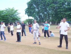 Bupati Fery Sahputra & Ketua Posyandu Labusel Hidupkan Semangat Sehat Lewat Senam Meriah di SBBK Kotapinang