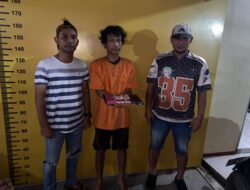 Polsek Kampung Rakyat Gerebek Rumah di Teluk Panji, Amankan Pemuda dan Sita Sabu 1,86 Gram