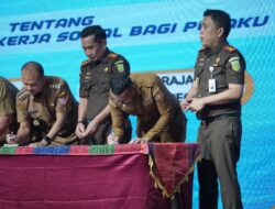 Sumut Sepakat Perkuat Pidana Kerja Sosial, Bupati Labusel Ikut Teken MoU Bersama Seluruh Kepala Daerah