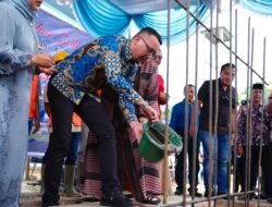 Perkuat Layanan Kesehatan, Bupati Labusel Letakkan Batu Pertama RSU Nur’Aini Bloksongo
