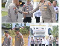 Tim Mabes Polri Tinjau Langsung Lokasi Rencana Pembangunan Asrama Polres Labusel