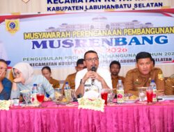 Dari Aspirasi Desa ke Kebijakan Nyata: Bupati Fery Sahputra Tegaskan Musrenbang Kotapinang Harus Berdampak