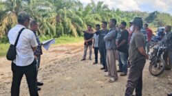 Pastikan Objek Tanah Perkara Akurat, Polres Labusel Turun Langsung Tinjau Lahan Sengketa di Asam Jawa