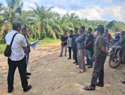 Pastikan Objek Tanah Perkara Akurat, Polres Labusel Turun Langsung Tinjau Lahan Sengketa di Asam Jawa